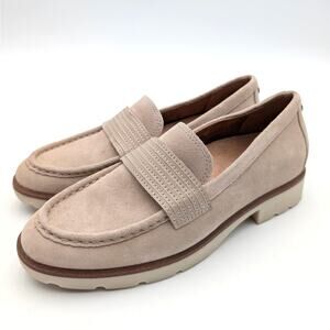 Vionic Corinne Loafer Shoes Women's Round Toe Lucid Beige Size US6 EU36